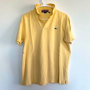 Vineyard Vines Pale Yellow Polo Small